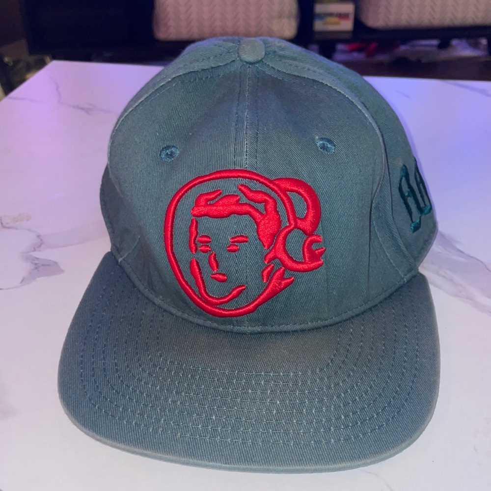 Green and red BBC snapback hat